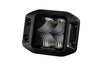 Hella Universal Black Magic 3.2in L.E.D. Cube Kit - Flood Beam (Flush Mount) - Lights