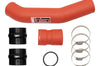 Injen 17-22 Ford F250/F/350/F-450/F-550 V8-6.7L Turbo Diesel Wrnkl Red Intercooler Hot Side Piping - Forced Induction
