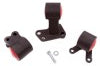 Innovative Mounts 94-01 Integra B-Series Black Steel 75A Bushings (Auto to Manual Hydro) - Engine Components