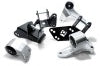 Innovative Mounts 96-00 Civic K-Series Silver Aluminum 75A Bushings (EG/DC Subframe) - Engine Components