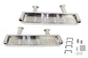Kentrol 01-06 Jeep TJ Side Steps Pair - Polished Silver - Truck Bed Accessories