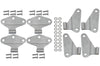 Kentrol 07-18 Jeep Wrangler JK Body Door Hinge Set 8 Pieces 4 Bare Grey - Exterior Styling