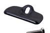 Kentrol 76-86 Jeep CJ Battery Tray Clamp - Powdercoat Black - Batteries Starting & Charging