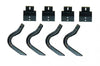 LUND Lund 00-05 Ford Excursion EZ Running Board Mounting Bracket Kit - Brite - Fabrication