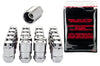 McGard 5 Lug Hex Install Kit w/Locks (Cone Seat Nut / Bulge) M12X1.5 / 3/4 / 1.45in L - Chrome - Wheel and Tire