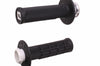 ODI Micro X Lock On Grips Half Waffle Black/Silver