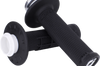 ODI Micro X Lock On Grips Half Waffle Black/Silver