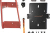 Lock And Load Motorcycle Combo Front Chock With Rear Ratchet Tie Straps - Harddrive Products