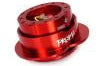 NRG Heart Quick Release Kit Gen 143 - Red Body / Ring - Interior Accessories