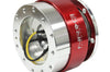 NRG Quick Release - Silver Body/ Red Chrome Ring - Interior Accessories