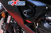 SHOGUN Pa2 Frame Sliders No Cut Black Kaw