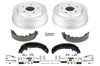 PowerStop Power Stop 00-01 Dodge Ram 1500 Rear Autospecialty Drum Kit - Brakes Rotors & Pads