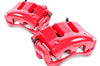 PowerStop Power Stop 00-04 Cadillac DeVille Front Red Calipers w/Brackets - Pair - Brakes Rotors & Pads
