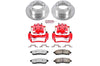 PowerStop Power Stop 00-04 Ford F-350 Super Duty Rear Z36 Truck&Tow Kit w/Cals - Brakes Rotors & Pads