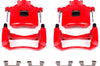 PowerStop Power Stop 00-05 Buick LeSabre Front Red Calipers w/Brackets - Pair - Brakes Rotors & Pads