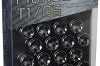 Project Kics 12 x 1.25 Glorious Black T1/06 Monolith Lug Nuts - 20 Pcs - Wheel and Tire Accessories