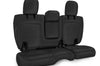 PRP Seats 2018 + Jeep Wrangler JLU/4 door Rear Bench Cover with Leather Interior - All Black - Body Armor & Protection