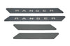 Putco 19-20 Ford Ranger SuperCrew - w/ RANGER Etching (4pcs) Black Platinum Door Sills - Interior Accessories