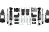 QA1 15-20 Ford F-150 4WD Lowering Kit w/ Spindles Double Adjustable 3.5in-5.5in - Drivetrain