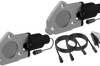 QTP 2.5in Bolt-On QTEC Dual Electric Cutout Valves - Pair - Exhaust Mufflers & Tips