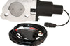 QTP 2.5in Bolt-On QTEC Electric Cutout Valve - Single - Exhaust Mufflers & Tips