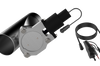 QTP 3.5in Bolt-On QTEC Electric Cutout Valve - Single - Exhaust Mufflers & Tips