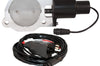 QTP 3.5in Bolt-On QTEC Electric Cutout Valve - Single - Exhaust Mufflers & Tips