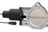QTP 3.5in Bolt-On QTEC Electric Cutout Valve - Single - Exhaust Mufflers & Tips