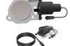 QTP 3.5in Bolt-On QTEC Electric Cutout Valve - Single - Exhaust Mufflers & Tips