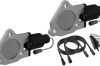 QTP 3in Bolt-On QTEC Dual Electric Cutout Valves - Pair - Exhaust Mufflers & Tips