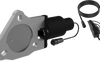 QTP 3in Bolt-On QTEC Electric Cutout Valve for Borla Exhausts - Single - Exhaust Mufflers & Tips