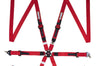 Racequip RaceQuip Red FIA CAMLOCK 6pt 2in Pull Up Lap FHR - Safety