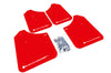 Rally Armor 02-07 Subaru WRX/STI/RS/2.5i (Wagons Req. Mod.) Red UR Mud Flap w/ White Logo - Body & Protection