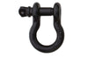 Rampage 1955-2019 Universal Recovery D Ring 7/8in Black - Winches & Hitches