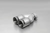 Remus 2005 Seat Toledo 1.6L 84mm Straight w/Carbon Insert Tail Pipe Set (Pair) - Exhaust Mufflers & Tips