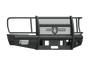 Road Armor 08-10 Ford F-250 Vaquero Front Non-Winch Plate (Plate ONLY - No Bumper) - Tex Blk - Bumpers Grilles & Guards