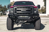Road Armor 11-16 Ford F-250 SPARTAN Front Bumper Bolt-On Pre-Runner Guard - Tex Blk - Bumpers Grilles & Guards