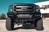 Road Armor 11-16 Ford F-250 SPARTAN Front Bumper Bolt-On Pre-Runner Guard - Tex Blk - Bumpers Grilles & Guards