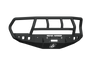 Road Armor 16-18 Ram 2500 Stealth Front Winch Bumper w/Titan II Guard/6 Sensor Holes - Tex Blk - Bumpers Grilles &