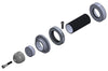RockJock TJ/LJ/XJ/MJ ACOS Front Adjustable Coil Spring Spacers - Suspension
