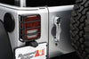Rugged Ridge 07-18 Jeep Wrangler Black Tail Light Euro Guards - Lights