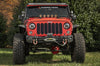 Rugged Ridge 07-18 Jeep Wrangler JK Arcus Front Bumper Set w/Tray & Hooks - Bumpers Grilles Guards