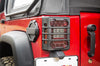 Rugged Ridge 07-18 Jeep Wrangler JK Black Elite Tail Light Guards - Lights