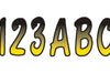 Hardline Series 200 Registration Kit (black) - Yellow/Black - Watercraft Collection