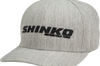Shinko Flexfit Hat Grey - Sm/md - Black/Natural / Small - Medium - Tires & Wheels