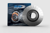 SHW Performance 01-06 BMW M3 3.2L Rear Smooth Monobloc Brake Rotor (34212229379) - Brakes Rotors & Pads