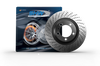 SHW Performance 05-08 Porsche Boxster 2.7L Left Front Cross-Drilled Monobloc Brake Rotor (98735140101) - Brakes Rotors
