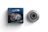SHW Performance 12-13 Porsche Panamera TurboS 4.8L w/X80 Power Pkg Right Rear Slott MB Brake Rotor (97035240620)