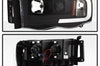 SPYDER Spyder 02-05 Dodge Ram 1500 Light Bar Projector Headlights - Black (PRO-YD-DR02V2-LB-BK) - Lights