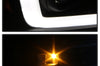 SPYDER Spyder 04-08 Ford F-150 Projector Headlights - Light Bar DRL - Black PRO-YD-FF15004V2-LB-BK - Lights